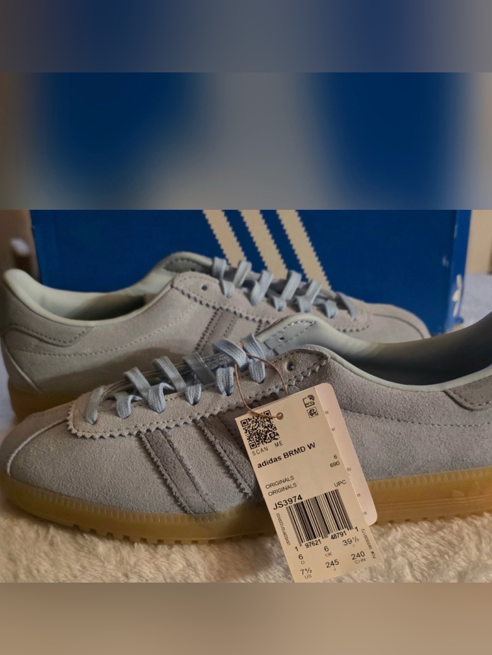 ADIDAS BRMD SHOES in Clear Sky Tactical Blue💙 - Picture 5 of 10